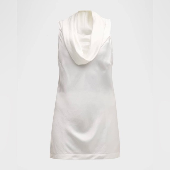 Finley
Sleeveless Cowl-Neck Hammered Satin Top, size L - Picture 3 of 7